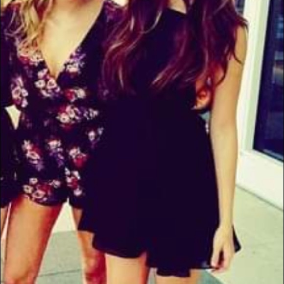 Romper long-sleeve floral medium - Picture 4 of 5